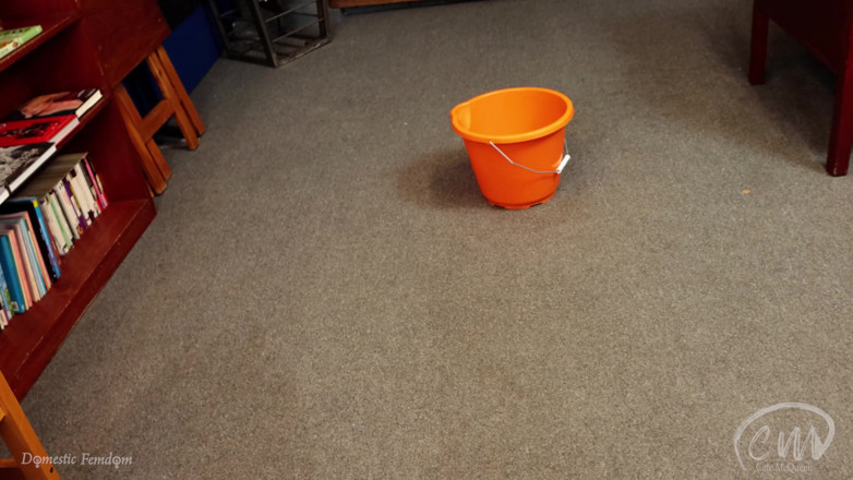 Domestic femdom: A Trick Apple Bobbing Surprise