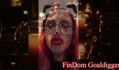 FinDom Goaldigger: Cat shemale princess transformation