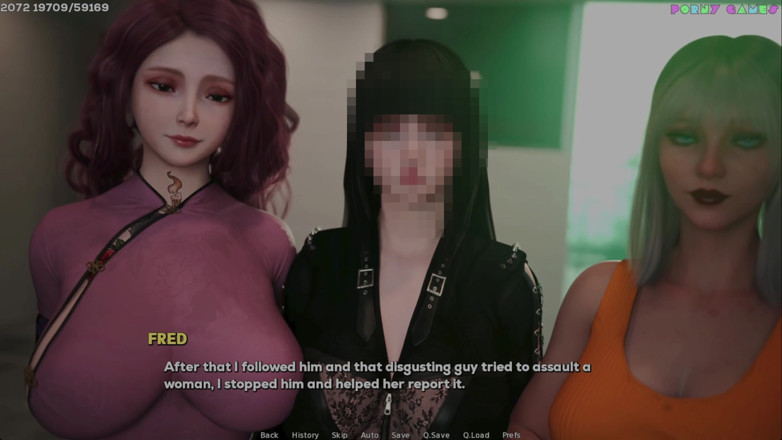 Porny Games: Shadows of Desire by Shamandev - Two Teens on BBC, Stepmom...