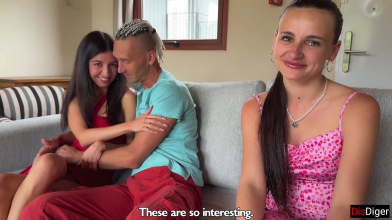 Dis Diger: Des couples échangistes se rencontrent pour un échange de femmes et baisent...