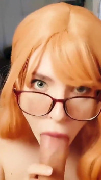 Mollyredwolf를 따먹기 위해 불순종하는 의붓오빠를 붙잡은 괴짜 소녀