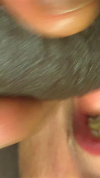 Black Man Playing the Try Not Cum Challenge with His Wife Sucking on His Cock and Ended up Cumming Hard Inside Her Mouth