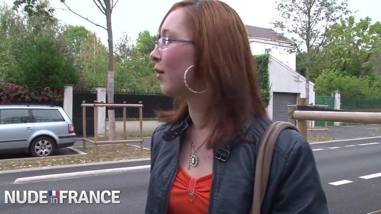 La France a Poil: Pretty young and small titted readhead slut banged and sodomized...