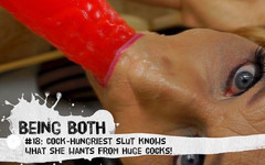 Being Both: #18-最饥渴的荡妇知道她想要大鸡巴什么！她得到了一切