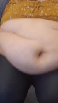 SSBBW belly play & jiggles