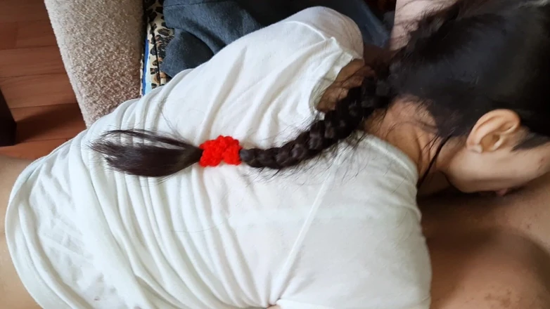 Lesbian-candys: I Eat My Stepmom's Pussy and Masturbate My Pussy