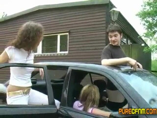 Pure CFNM: Güneş gırtlağına kadar hapsolmuş