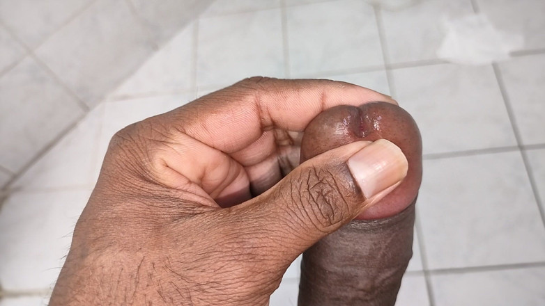 Blackcock83: Il mio grosso cazzo nero video di masturbazione.
