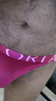 Pantycock morado acabando