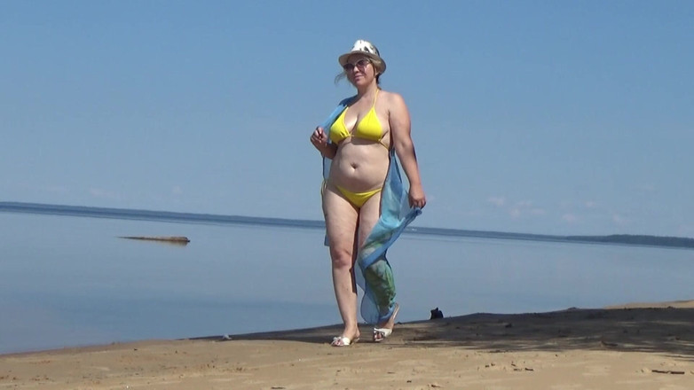 RedRoseRus: Moje žena na pláži