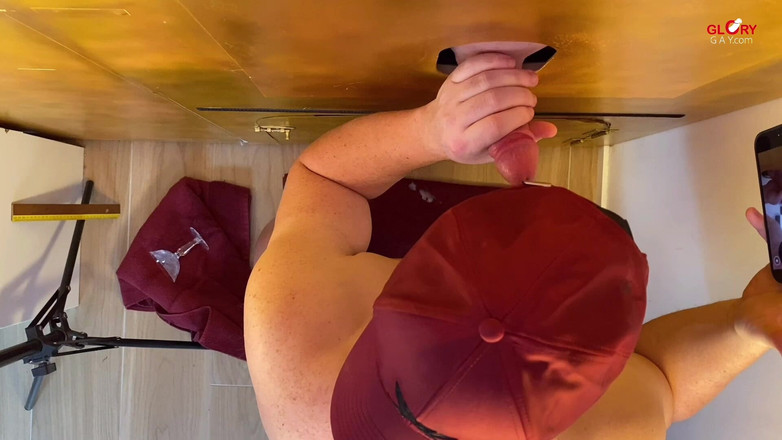 GLORYHOLEGAYS: Horny Little Stiff Daddy Cock Explodes Instantly - Balls Squeezed Tight &amp;...