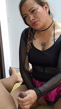 Sex oral pasional cu penis către fratele meu vitreg
