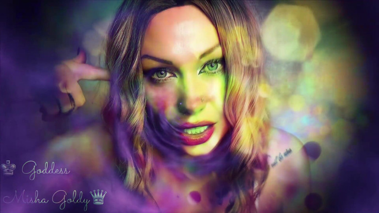 Goddess Misha Goldy: Sin coño follado! ¡Solo una fuerte follada cerebral ASMR!