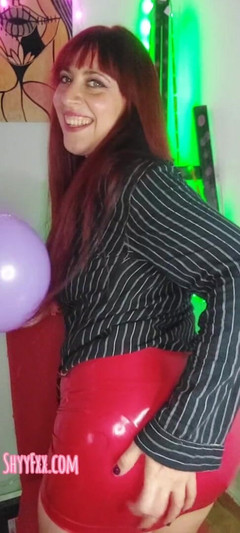 Tu Gauchita Argentina: Shyfxx Gauchita Psicologa capitolo 3: Gioco arrapante con i palloncini! P2