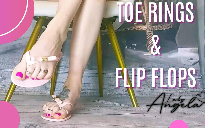 Lady_Angela: Lady Angela Toe Rings și Flip Flops - Admirație tăcută