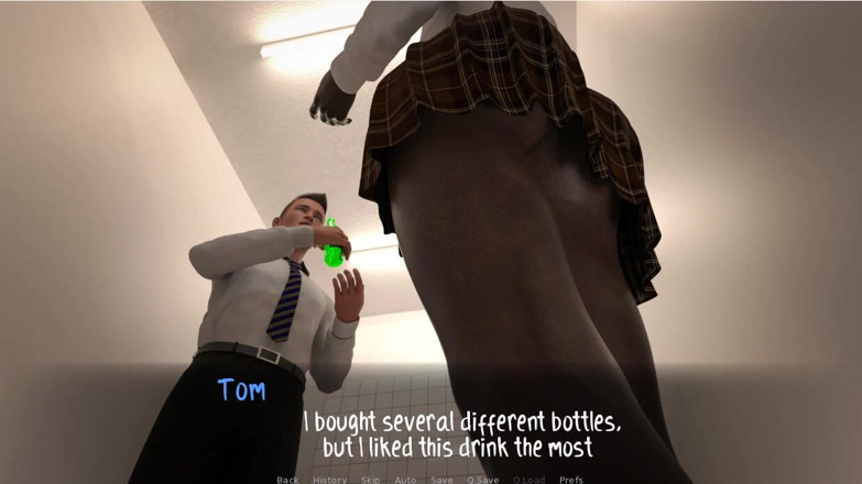 XXX Games Bunk: Lollygagging выходного дня - геймплей - ролевая игра - карлик - миниатюрная тинка - униформа колледжа - фотосессия