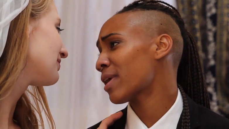 Lesbian Illusion: Lily Cade's high contrast (Full movie)