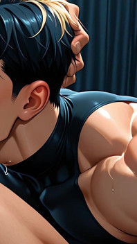 ฉากดูดควยลึกแบบเกย์ญี่ปุ่นกับผู้ชายกล้ามโตสองคน จะทำให้คุณช็อก