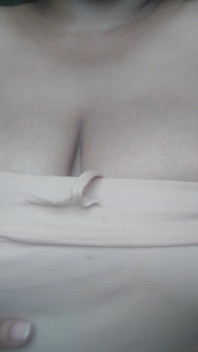 Pressing Boobs Cum on Me