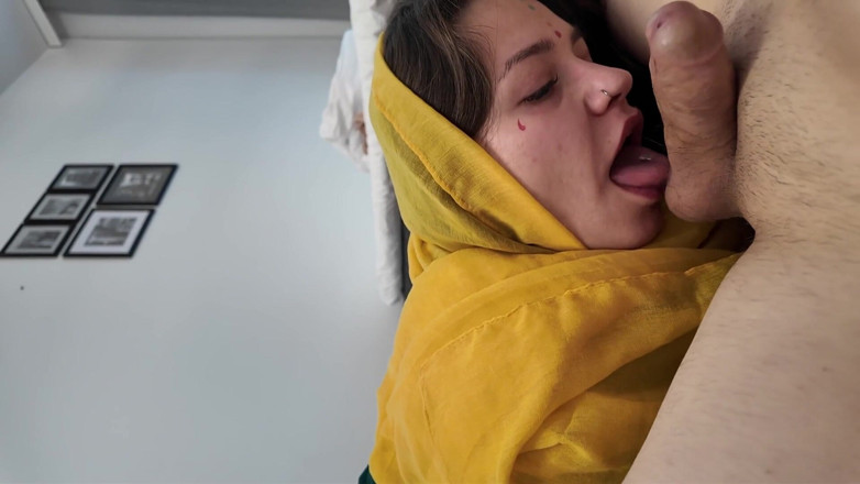 Amateur Homemade Porn: Hidżab afgańska przyrodnia siostra ostro zerżnięta przez napalonego brata