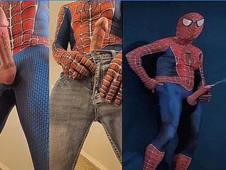 Sixxstar69 creations: Spiderman&#039;s Big Cock on the Movie Set of Spidey&#039;s Web&#039;s...