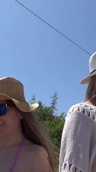 Hot Threesome with POV Camera