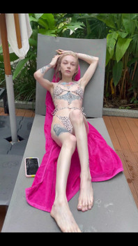 You Saw Me Sunbathing Near the Pool Like That … Your Next Move?