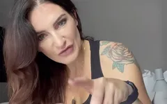 Time to sit you down and tell you where such a small little cock should be kept! Nothing like a little bit of pre #Locktober cha