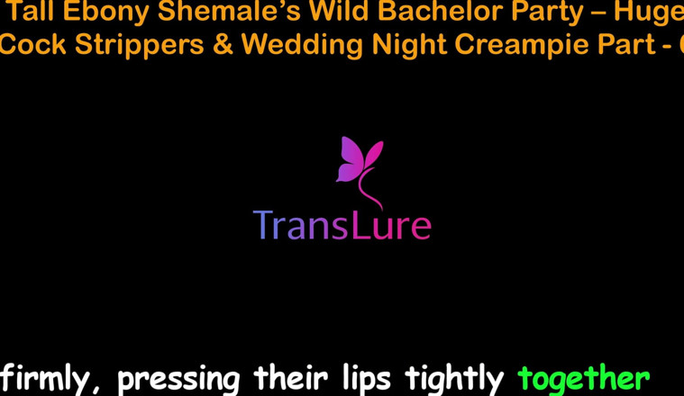 TransLure: English Audio Sex Story - Tall Ebony Shemale’s Wild Bachelor Party -...