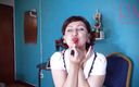 Regina Noir: Red lipstick kissing teasing by Regina Noir. I&amp;#039;m going to...