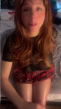 Sensual Schoolgirl Hard with Older Man