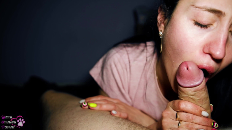 YSP Studio: Sucking cock and cum swallow before bed