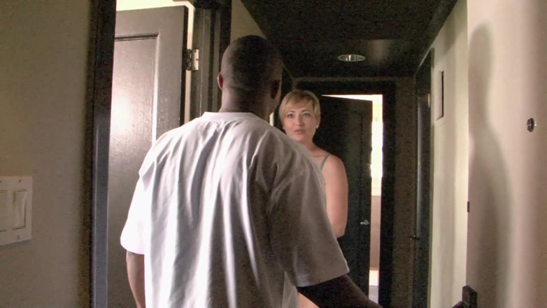 CBD Media Interracial: Short hair blonde teen with perfect pussy decides to ride...