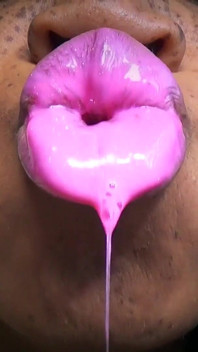 Pink Ooey Gooey Lips- 1080p HD