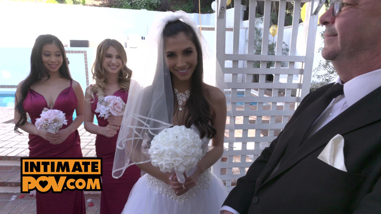 Its POV: Unforgettable Wedding Fuck Session with Three Babes Gianna Dior, Kristen...
