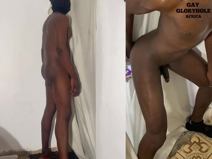 Gay Gloryhole Africa: Смоктання глоріхолу з величезним членом північного чувака