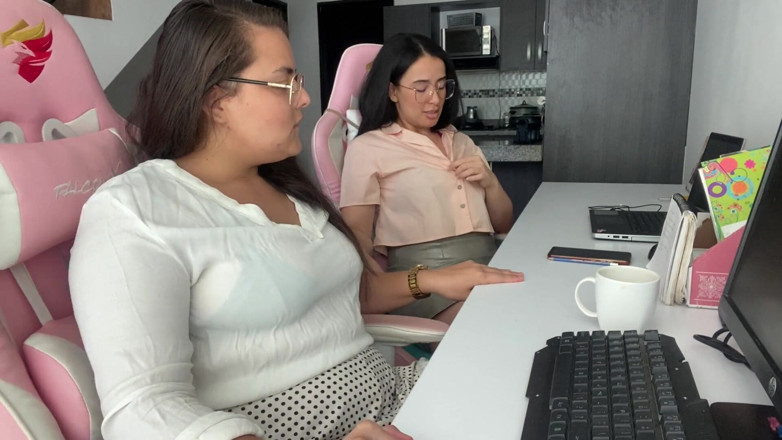zoemelissa: Our Boss Excites Us, We Masturbate Thinking About Him