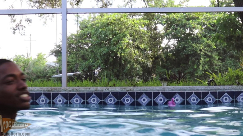 CocoDorm: Calvin Collins + Пупкор - трахни меня в бассейне