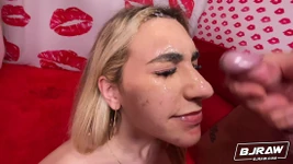 Bjraw Painting Lexi Grey with Cum