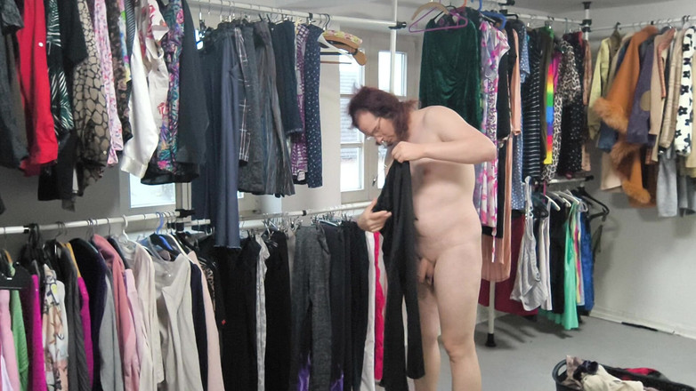 JanineLang: Nackt Wäsche Aufhängen