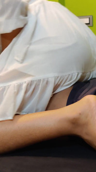 Gadis cantik malaysia dengan pantat bahenol lagi asik ngentot kontol besar Apa yang kauliat?