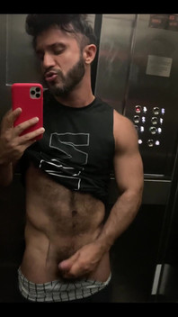 Delicious straw in the elevator…