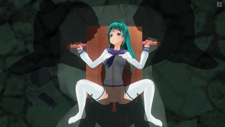 H3DC: 3D Hentai college girl sta scontando una pena nel seminterrato