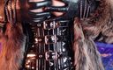 Arya Grander: FUR-FETISCH-video: schöne herrin neckt und verführt. ASMR und WICHsanleitung. Arya...