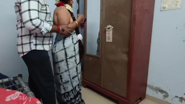 Telugu-fuckers: Makcik Miang Telugu buatan sendiri