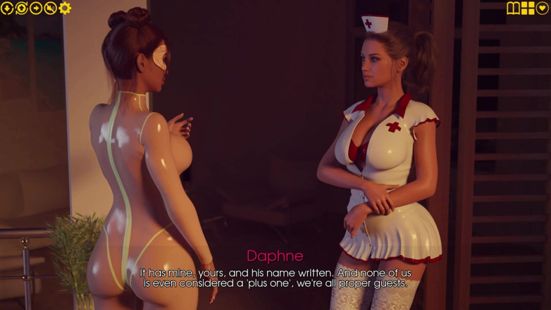 3D Cartoon Porn: Moje potěšení 27 - Julian se vystříká na tvář Daphne &amp; Julia prsa...