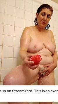 Tomando banho
