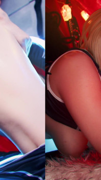 GloryHole con cammy white. Creampie e facciale - Mollyredwolf