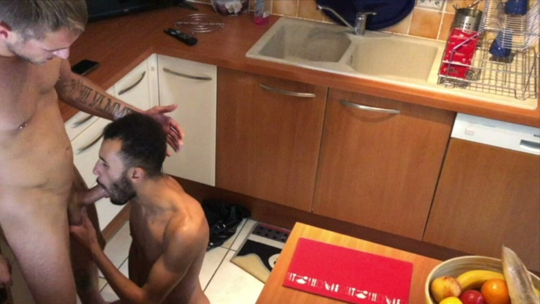 First sex experience with boy for straight: Sex in the Morning in the Kitchen