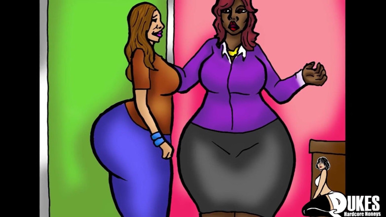 Dukes Hardcore Honeys: Tôi yêu con trai riêng da đen của tôi phần 2